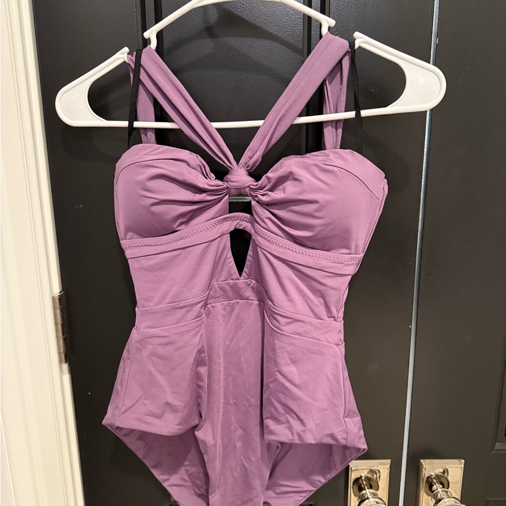 NWT Purple One Piece Swimsuit